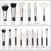 BEILI 15pcs Makeup Brush Set Professional Makeup Brushes Foundation Powder