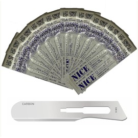 10 x NICE No.10R Sterile Carbon Steel CS10R Surgical Blades