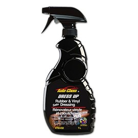 Auto-Chem Professional (700-032) DRESS UP - Rubber and Vinyl Satin Dressing and Protectant Detailing Spray- Biodegradable- Body Shop Safe- Silicone Free 33.8 ounces