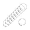 sourcing map 20 Pcs External Retaining Rings, 29.6mm 304 Stainless