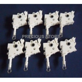 G & V 8 pcs Wand Tilt Control  Horizontal Blind Parts Wand Tilter For Low  Profile