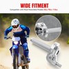 RIDLOG 7/8" 22mm Quick Twist Throttle Assembly with Throttle Cable,