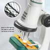 Kids Microscope Science Kit 200 to 1200X Magnification Flexible Angle