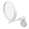 Wall Mount Makeup Mirror 360 Degree Rotation Clear Undistorted Single