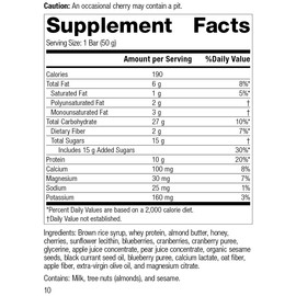 Standard Process StandardBar - Gluten-Free Protein Bar - 18 Bar Pack - Berry