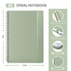 VALOME Journaling Notebooks, A5 Lined Spiral Notebook for Women &