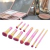 10PCS Travel Makeup Brushes Detachable Handle Powder Brush Set for