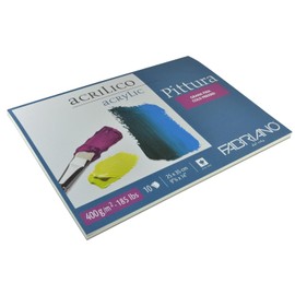 Fabriano Pittura Pack of 10 Sheets of Drawing Paper 400 g 25 x 35 cm White