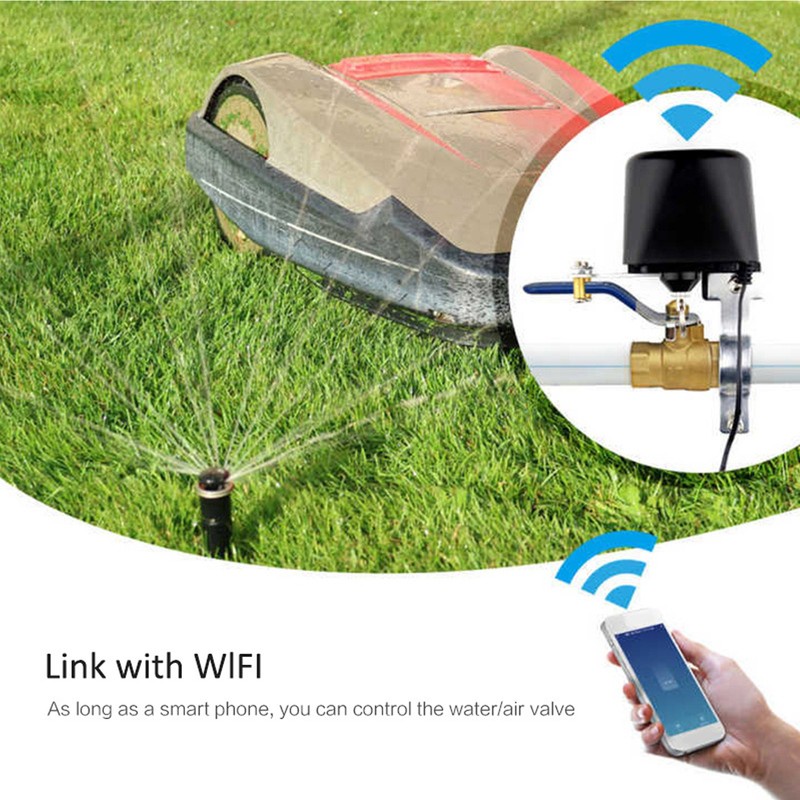 WIFI Smart Gas Water Valve for Tuya APP Remote Control