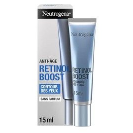 Neutrogena Retinol Boost Eye Cream with Pure Retinol and Hyaluronic Acid Against Signs of Ageing in the Eye Area, Fragrance-Free, 1 x 15 ml