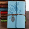 Loose Leaf Writing Books POWERTOOL Leather Cover Ruled Wirebound Journal