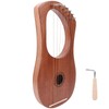 Harp Lyre, Metal Strings, Beautiful and Soft Tones Lyre Harp