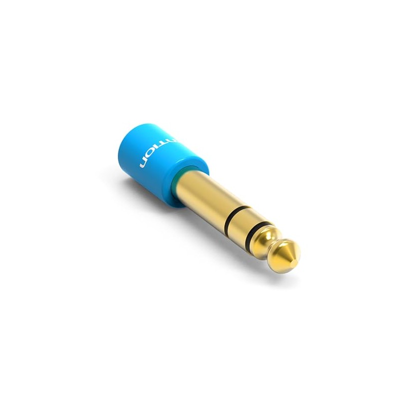 VENTION 6.5mm Male to 3.5mm Female Audio Adapter Blue