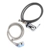 Shampoo Bowl Faucet 70cm Pipe 120cm Soft Hose Shampoo Bed