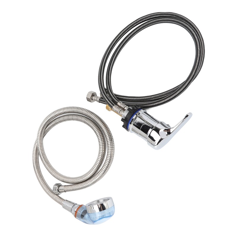 Shampoo Bowl Faucet 70cm Pipe 120cm Soft Hose Shampoo Bed