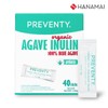 Preventi [프리벤티] 아가베 이눌린 100% 유기농 프리바이오틱스(40포)_순수 멕시코산 자연유래 유산균 / 비건인증 [Prevanti] 100% Organic Agave Inulin Prebiotics (40 Packs) _ Pure Mexico-sourced Natural Probiotics / Vegan Certified