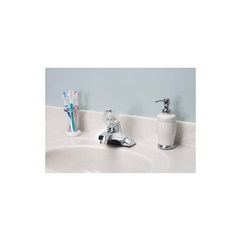 GLOBE UNION F4ZZ21CP-JPB3 Single Nonmetallic Handle Lavatory Faucet