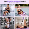 Upgraded Pedal Resistance Band with Handles – 75LB Multifunction Pilates