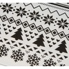 docrafts Fairisle - Sagoma per goffratura, Formato A4
