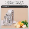 MUKINGBELTS Men Women Rhinestone Belt Luxury Strap Leather Sparkle Studded