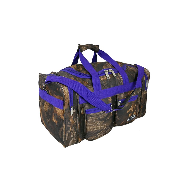 "E-Z Roll" 20 Inch Tree Camouflage Duffle Bag/Outdoor/Sports/Gym/Travel Bag in