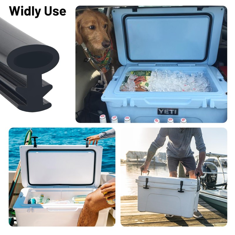 6 ft Cooler Lid Gasket Replacement for Yeti 20qt and
