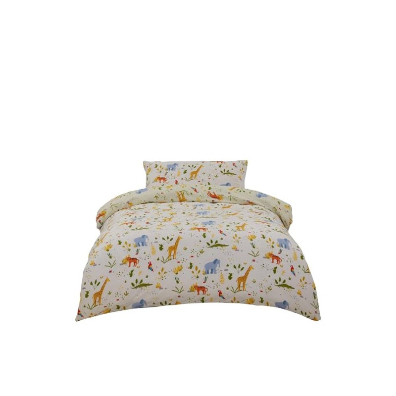 HOMELIFE Safari Animals Duvet Set Multi Single