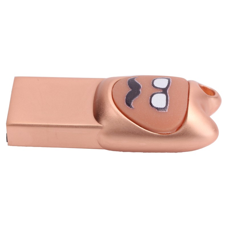 U Disk Cartoon Moustache Pattern USB Flash Drive Computer Data