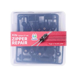 Kits de reparación de deslizadores de cremallera de nailon – Tamaño de cremallera 5 6 8 9 10 12 deslizante de una o doble cara disponible