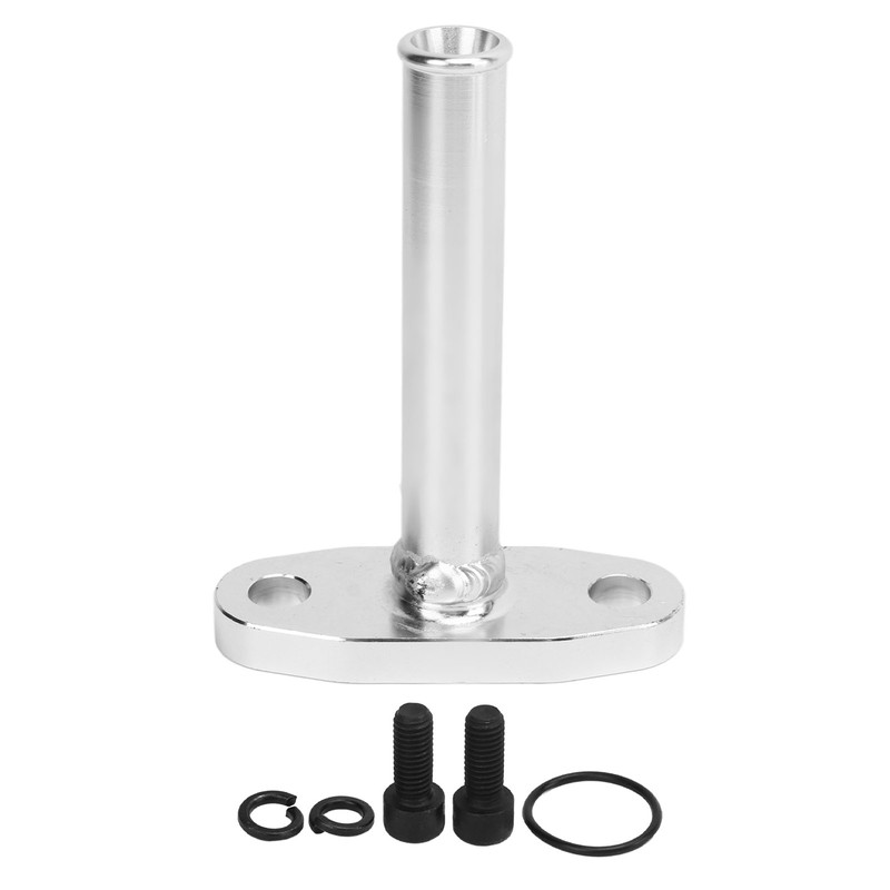 Turbo Oil Return Flange Kit 10mm Inner Diameter Strong Sealing