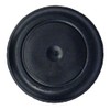 25 mm Black Rubber Plug for Flush Mount Body and