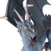Dragon Model Figure Blue Plastic Vivid Cute Style Educational Dragon