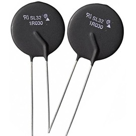 Ametherm SL32 1R030 (Pack of 2) NTC Thermistor, SG379 HVAC, Inrush Current Limiter 1 Ohm Ohm ±20% 1.18" (30mm)