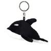 Niki Keychain, Orca Whale 3.9 inches (10 cm), Kids, Black,