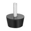 sourcing map Conical Vibration Damper Bracket with M8 x 30