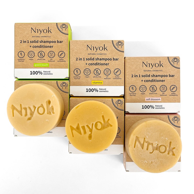 Nyok Niyok Shampoo Bar Set of 3 / Niyok 니욕