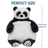 Panda Weighted Stuffed Animals, 17" 3.5 lbs Weighted Panda Plush