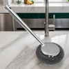 Steel Wool Scrubber - High-Density Polishing Stainless Steel Scrubbing Pads