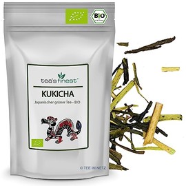 tea`s finest® Japan Kukicha Green Tea - Organic (100% Japanese Green Tea from Controlled Organic Growing) (500 g)