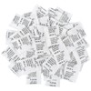 Weriirew 200 Packs Silica Gel Bag Sachets Desiccant Small Bags