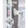 HOMGEN 4pack Universal Window Handles for UPVC 360° Rotation Cuttable