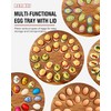 Renmxj Deviled Egg Containers with Lid (24 Eggs), 2026 Upgraded