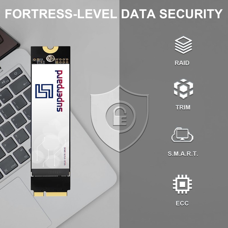 Superpard SSD 1TB Replacement for MacBook Air 2012 A1465(EMC 2558),