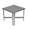Oatey 34057 Galvanized Water Heater Stand, 21-Inch Square by 18-Inch