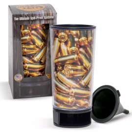 Spit Bud The Ultimate Spill Proof Portable Spittoon - Bullet Shells
