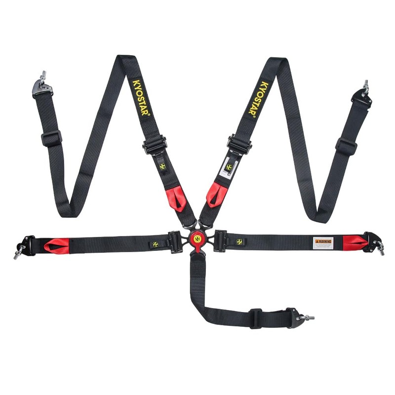 Wuidail 5 Point Harness Seat Belt with 2'' Ultra Premium