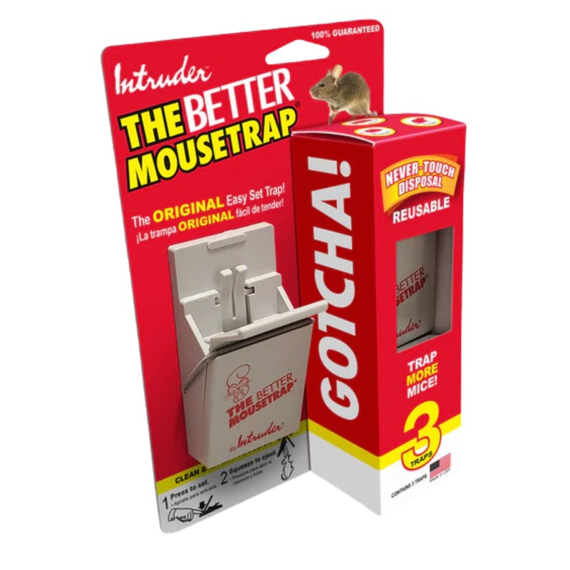 Intruder 212541 The Better Mouse Trap 3 Pack