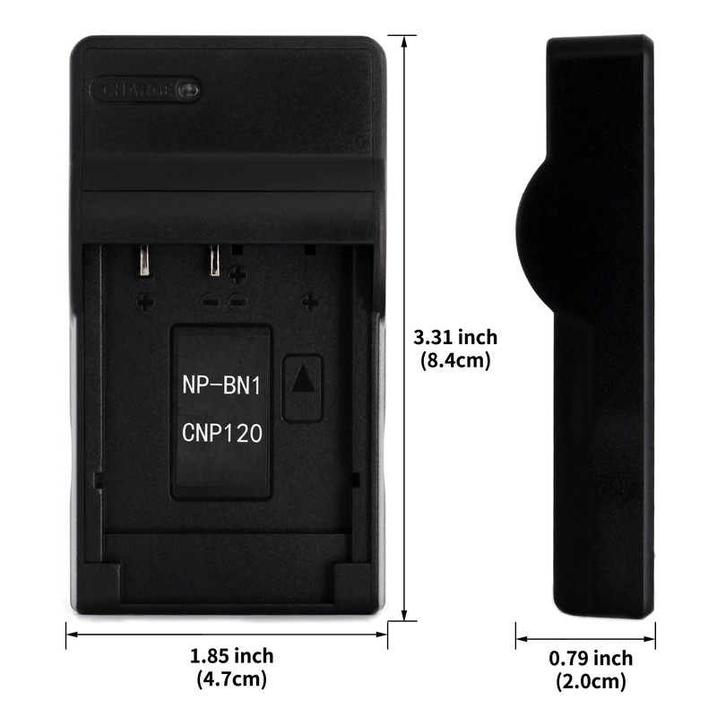 Norifon NP-BN1 USB Charger for Sony Cyber-Shot DSC-TF1, DSC-TX30, DSC-TX20,