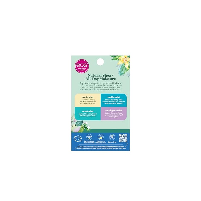 eos Super Soft Shea Lip Balm Sticks - Minty Cool