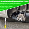 Ertuohg 2PCS Wheel Alignment Tool, Heavy Duty Toe Alignment Tool